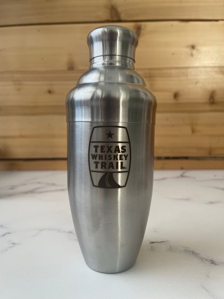 Texas Whiskey Trail Cocktail Shaker