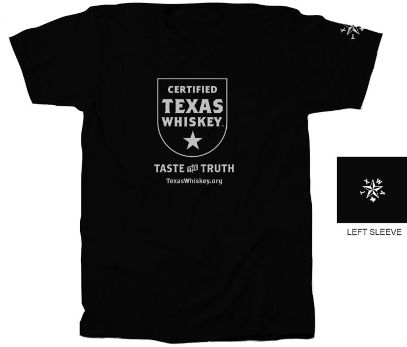 Certified Texas Whiskey Taste the Truth T-Shirt