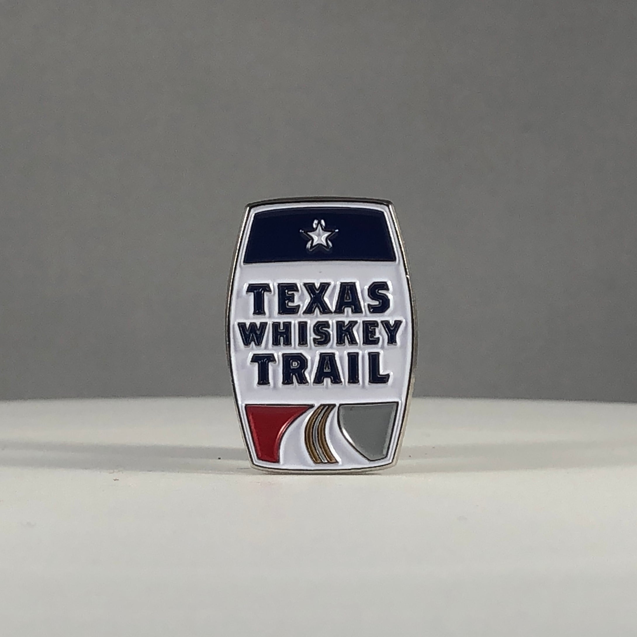 Texas Whiskey Trail Lapel Pin